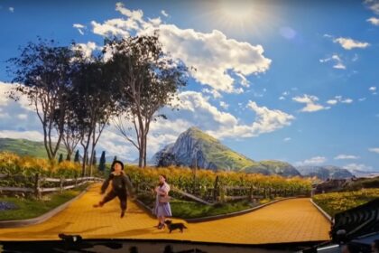Still from CBS Sunday Morning showing The Wizard of Oz