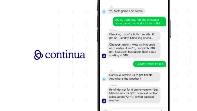 Google vet raises $8M for Continua to bring AI agents to group chats - Google vet raises 8M for Continua to bring AI agents Continua