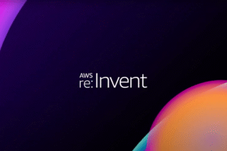 The logo for Amazon's re:Invent 2024 conference