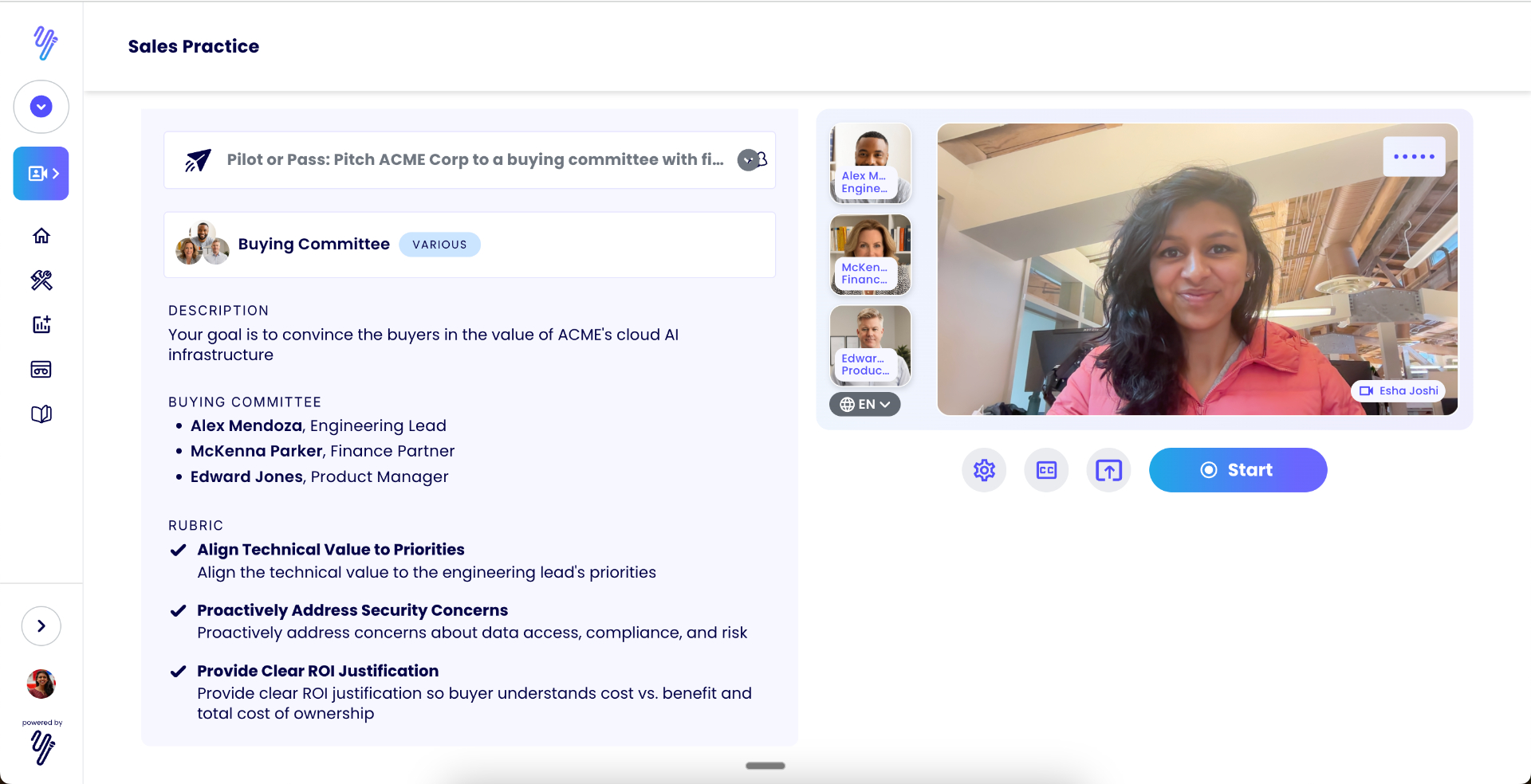 Ex-Googler’s Yoodli triples valuation to $300M+ with AI built to assist, not replace, people - Ex Googlers Yoodli triples valuation to 300M with AI built to Yoodli AI roleplays platform